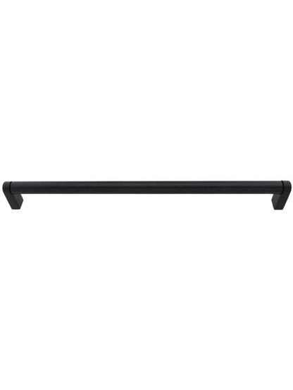 Pennington Bar Pull - 11 11/32 inch Center-to-Center in Flat Black.